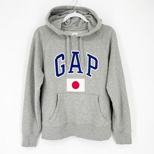 GAP Japan Flag Hoodie Sweatshirt Japanese Flag Small